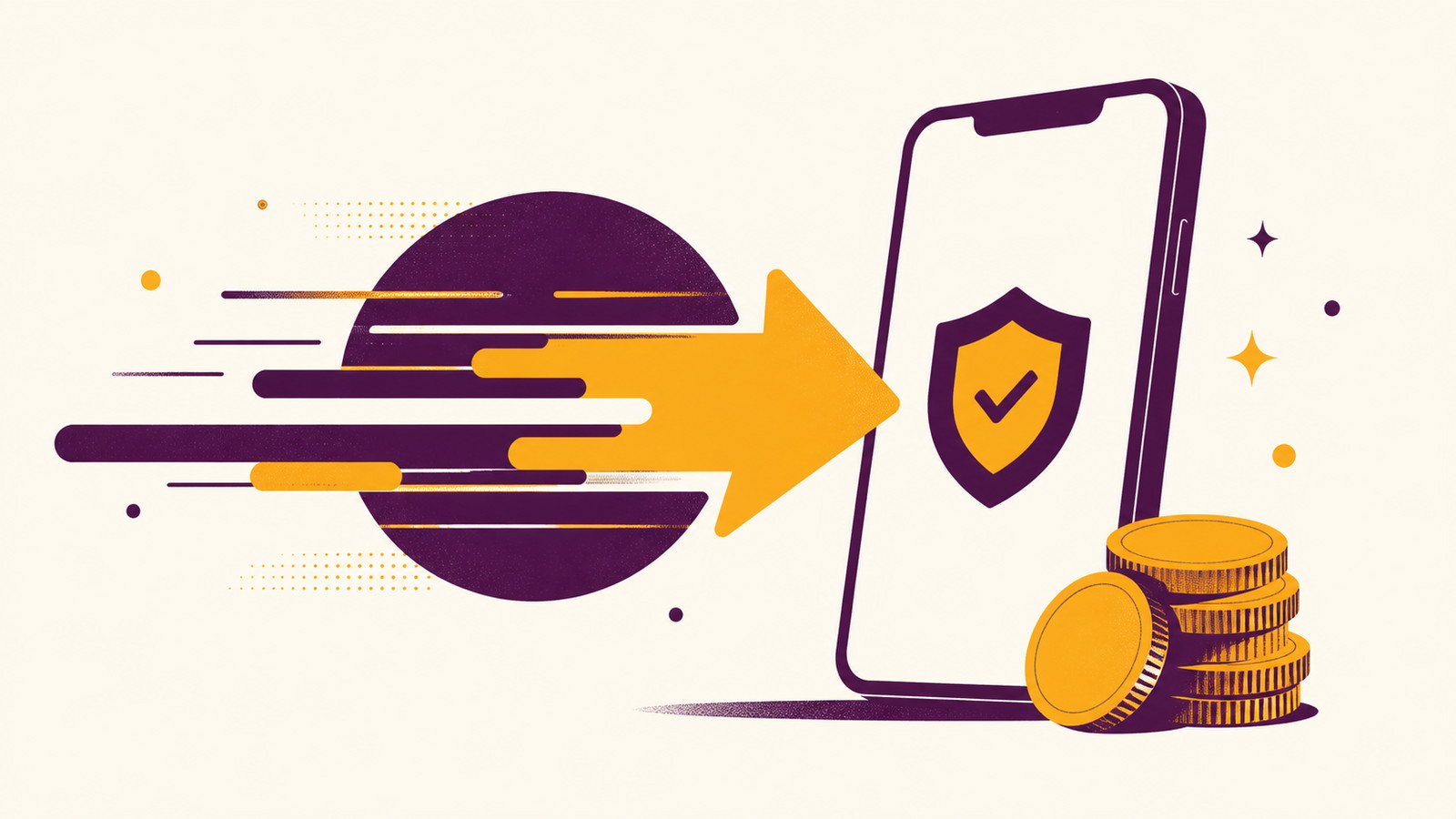 Illustration av pengaflöde mellan bank, Trustly och spelkonto hos casino utan svensk licens